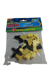 Make it Blocks Building Blocks Farm Windmill (22 piece set)