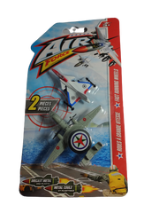 Air Force Fighter Jet and Radar Plane Toys (2 piece set)