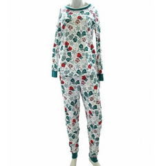 Family Pajamas Green Mittens Pajamas Set