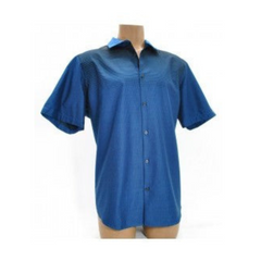 Alfani Men Blue/Black Acapulco Line Graphic Shirt XL