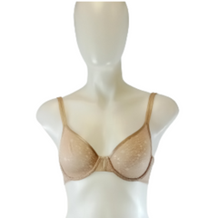 On Gossamer Mocha Lacey Bra