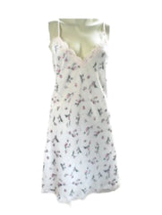 Flora by Flora Nikrooz Flora Monika Floral-Printed Charmeuse Chemise Pink