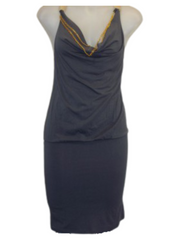 Mar-Q Gray/Gold Dress