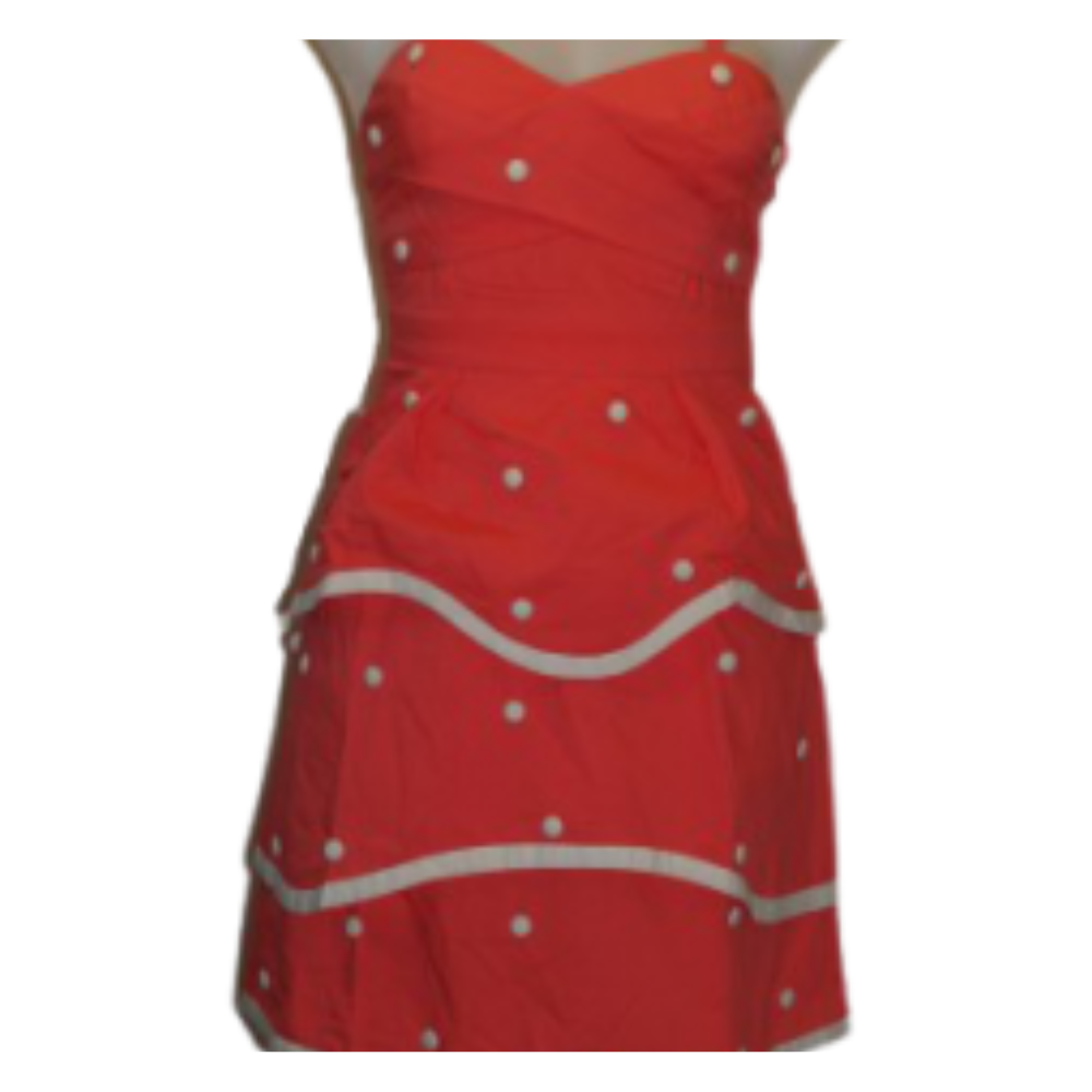 Minuet Salmon/White Dress
