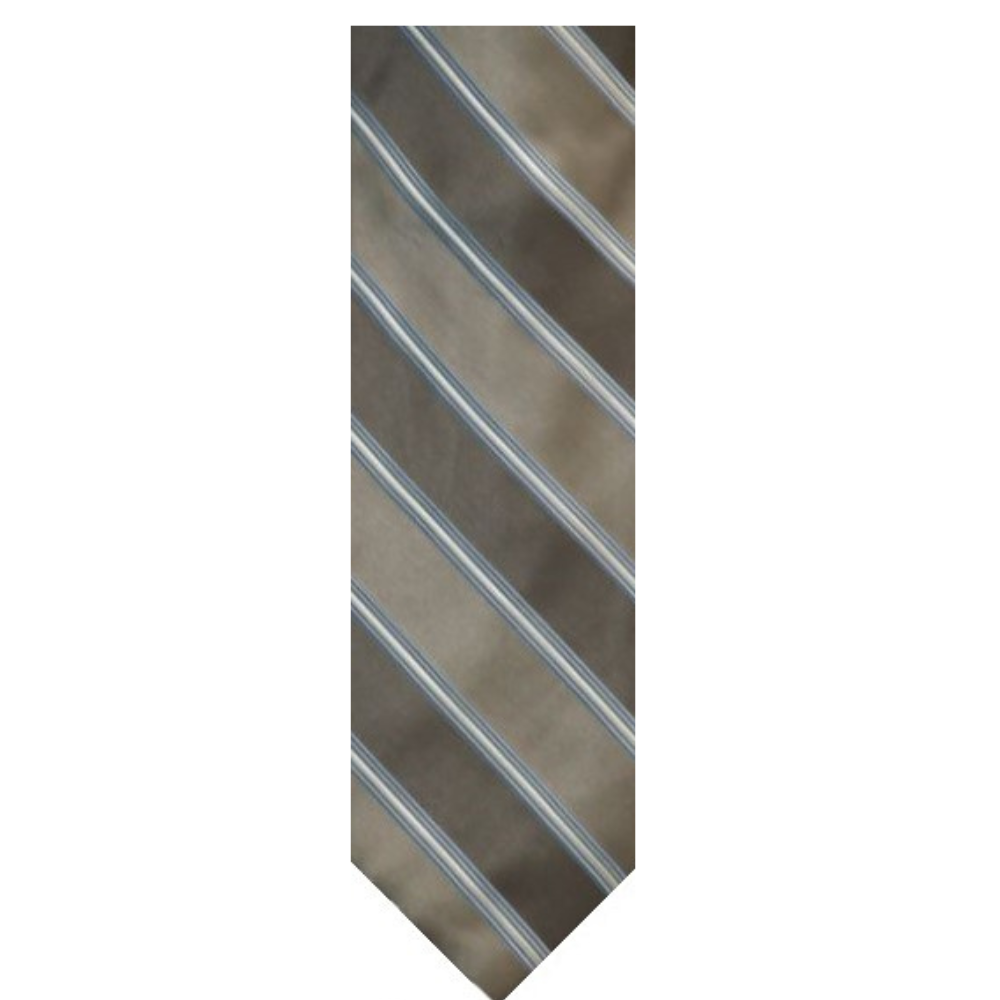 Gray/Blue Club Room Tie
