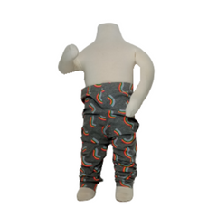 Gray Rainbow Print Shorts