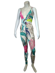 Uptown USA White/Fushia Jumpsuit