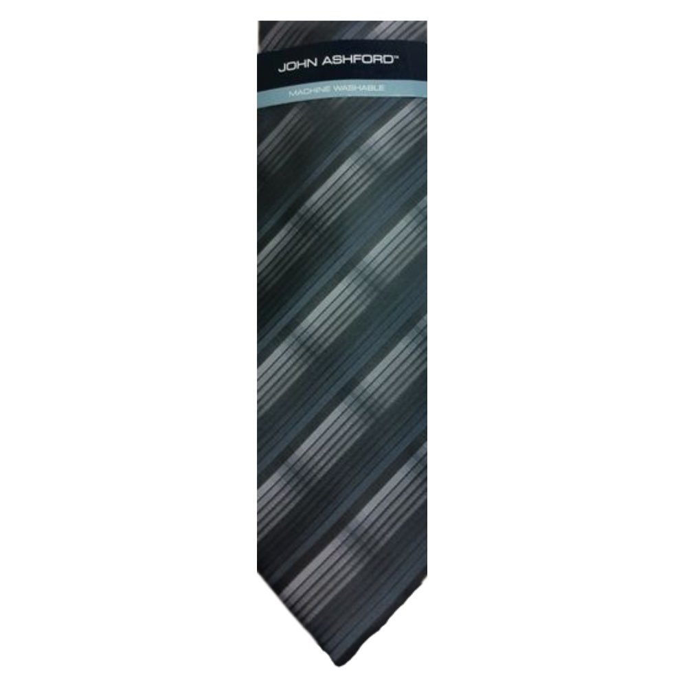 John Ashford Tie 100 Polyester Ties FAMOUS DESIGNER BRANDS 4 LESS