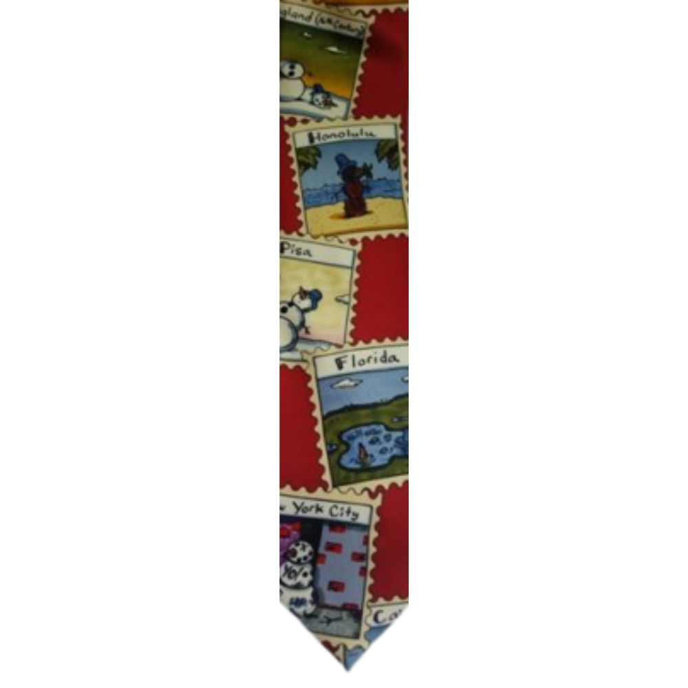 John Ashford Designer Collection Tie 100% Polyester Tie
