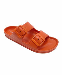 Wild Diva Orange Kristen Sandals