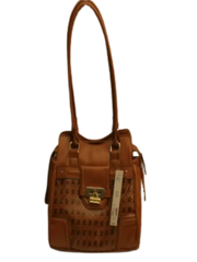 Women Brown Rosetti Handbag