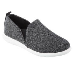 Zenz Women’s Tranquility Slip-On from Isotoner Heat in Black Heather