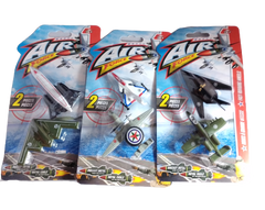 Air Force F117 Stealth and A10 Warthog Toys (2 piece set)