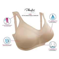 Playtex 18 Hour Stylish Support Active Wire Free Bra Nude