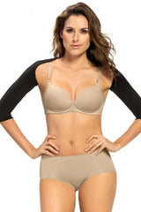 Leonisa Invisible Slimming Arm Shaper Black
