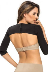 Leonisa Invisible Slimming Arm Shaper Black