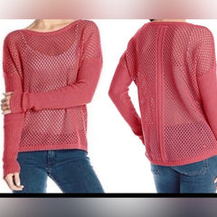 Prana Red Slate Parker Sweater