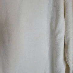 Instant Message Women's Ivory Brushed V-Neck Sweater