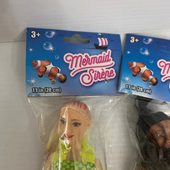 Mermaid Sirene Doll (One Random Color Doll)