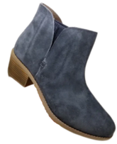 meToo Navy Suede Women's Boots