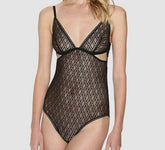 Else Black Baklava Bodysuit