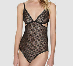 Else Black Baklava Bodysuit
