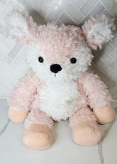 Manhattan Toy Company - Pink & White Curly Q's Deer