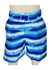 Cat and Jack stripe swim trunks