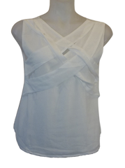 White BLVD Sleeveless Blouse