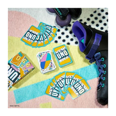 Mattel UNO - Retro Version 90s - Family Card Game