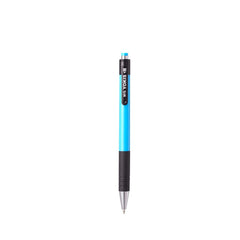 M&G Retractable Ball Pen 0.7mm blue Comfort rubber grip (10 per pack)