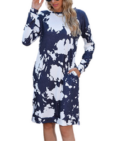 Romantichut Paint Splatter Shift Dress size 2XL