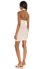 halter dress mini