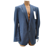 Calvin Klein Blue Wool Jacket 44L