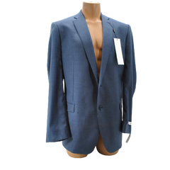 Calvin Klein Blue Wool Jacket 44L