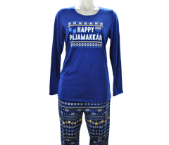 Family Pajamas blue Pajama Set XL