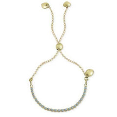 Argento Vivo Beaded Adjustable Bracelet