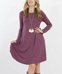 Lydiane Crewneck Pocket Tunic Dress size 1X