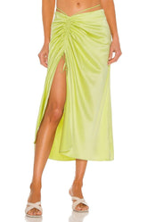 Nicholas Lia Skirt in Limeade - size 4 - Modified