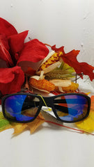 Foster Grant blue/black Plastic Sunglasses