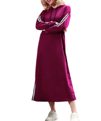 Z Avenue Hooded Maxi Dress size L