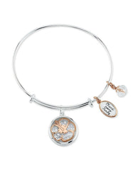 Disney Two-Tone Lilo and Stitch Bangle Bracelet