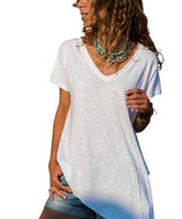 CCK Style Asymmetrical V-Neck Tunic size XL