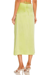 Nicholas Lia Skirt in Limeade - size 4 - Modified