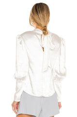 ELLIATT Lynx Top in Ivory - size S