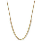 Argento Vivo Cubic Zirconia Statement Necklace