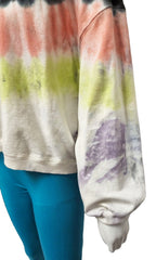 Electric & Rose Betty Sweatshirt in Cloud - Modified