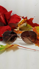 Diva General Gold Sunglasses