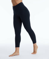 Marika 22'' Pocket High-waist Tummy Control Crop Leggings (midnight Blue, L)