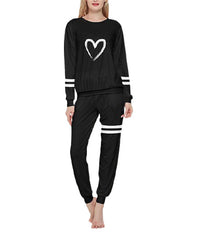 PixieLady Heart Sweatshirt & Joggers Lounge Set size S